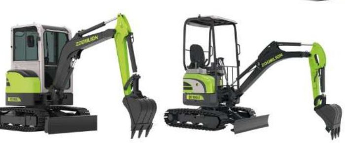 Equipamento TRIA Escavadeiras, guindastes e gruas